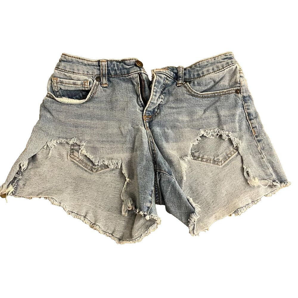 Sofia Jeans by Sofia Vergara Women's Ripped Jean Shorts Size 2